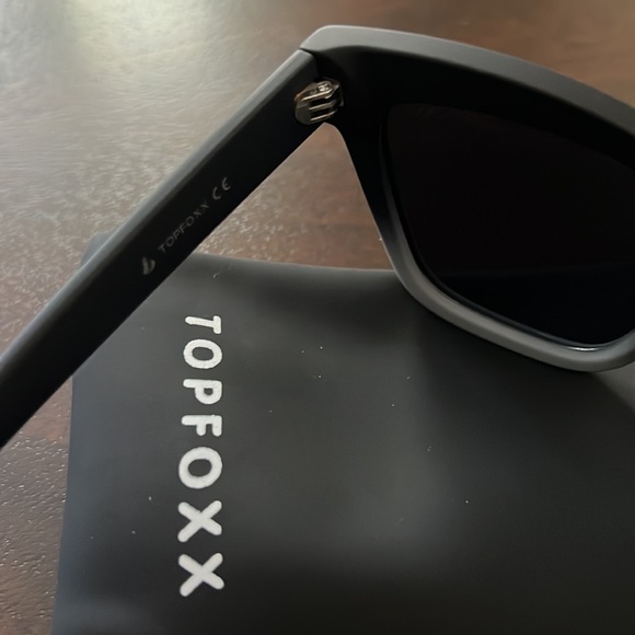 TOPFOXX COSMO BLACK & GREY GLASSES. - Picture 6 of 11